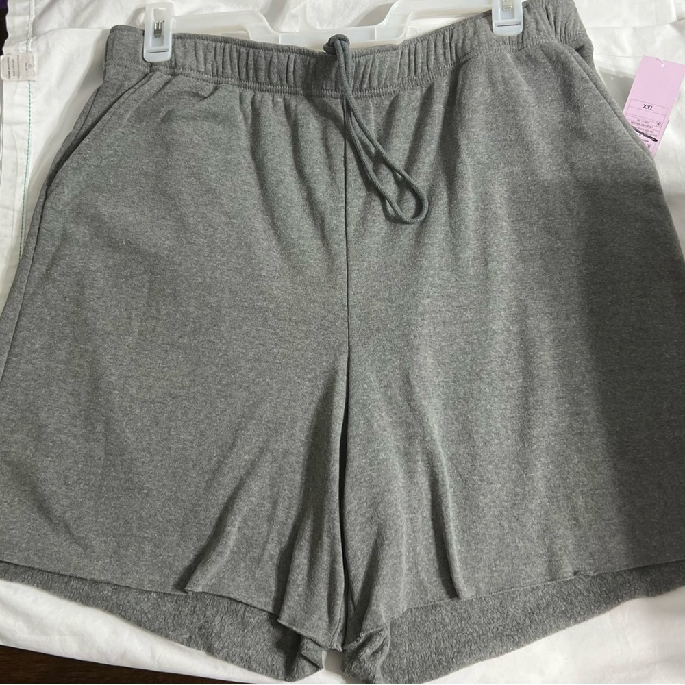 Womens heather grey wild fable shorts